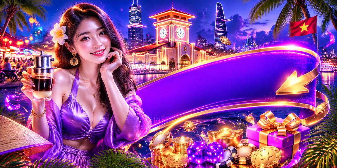 Khung cảnh TP.HCM nhộn nhịp – người dùng truy cập nền tảng giải trí trực tuyến trên di động